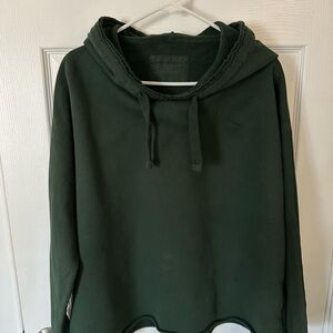 Frank & Eileen Forest Green Cotton Hoodie